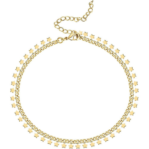 14K Gold Plated Anklet for Women - Trendy Link Chain Ankle Bracelet Summer Jewelry - Boho Dainty Anklets with Cubic Zirconia, Beaded, Evil Eye, Star, Station, Pearls Adjustable Gold Jewelry - My Store