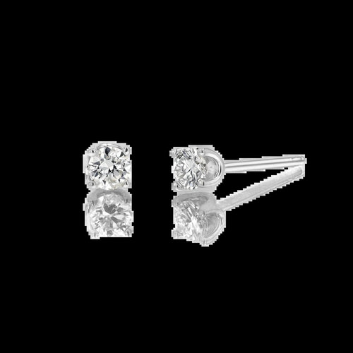14K Gold Solitaire Studs - My Store