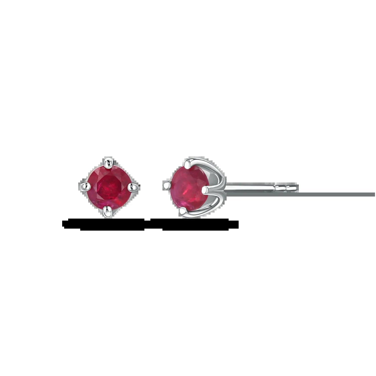 14K Gold Solitaire Studs - My Store