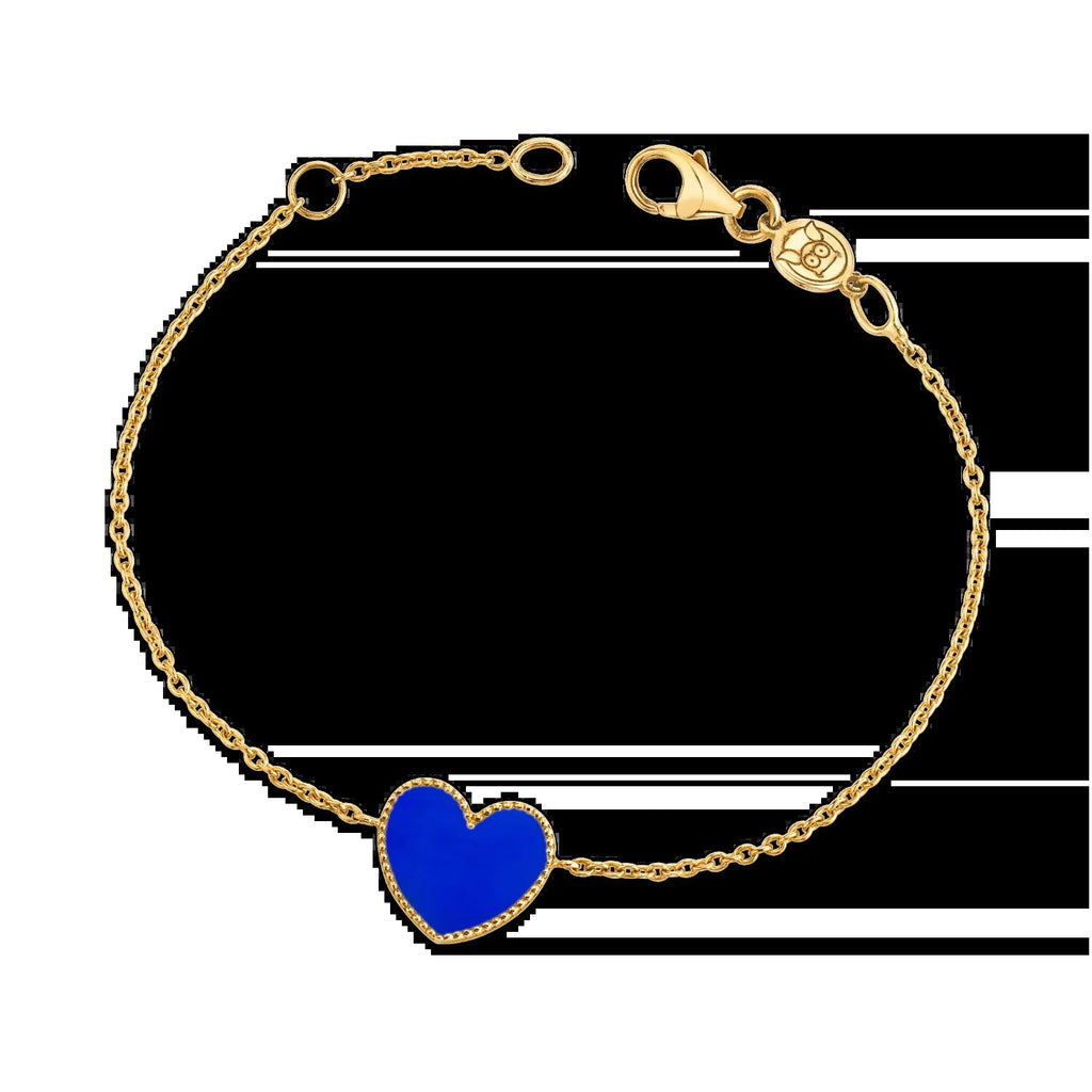 Enamel Heart Bracelet - My Store