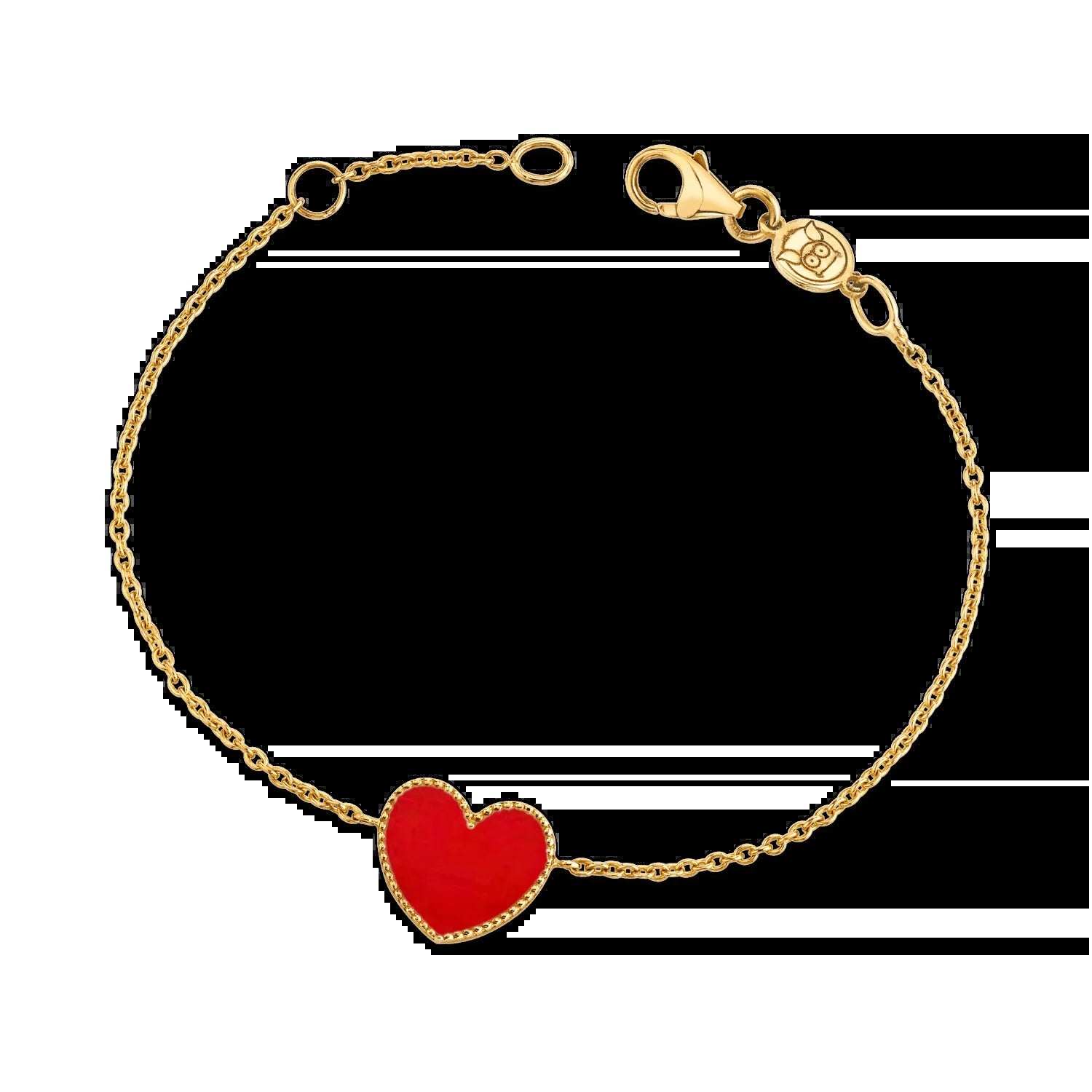 Enamel Heart Bracelet - My Store