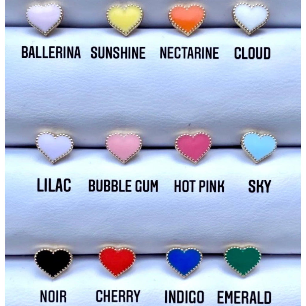 Enamel Heart Bracelet - My Store