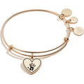 Forever Touched My Heart Charm Bangle - My Store