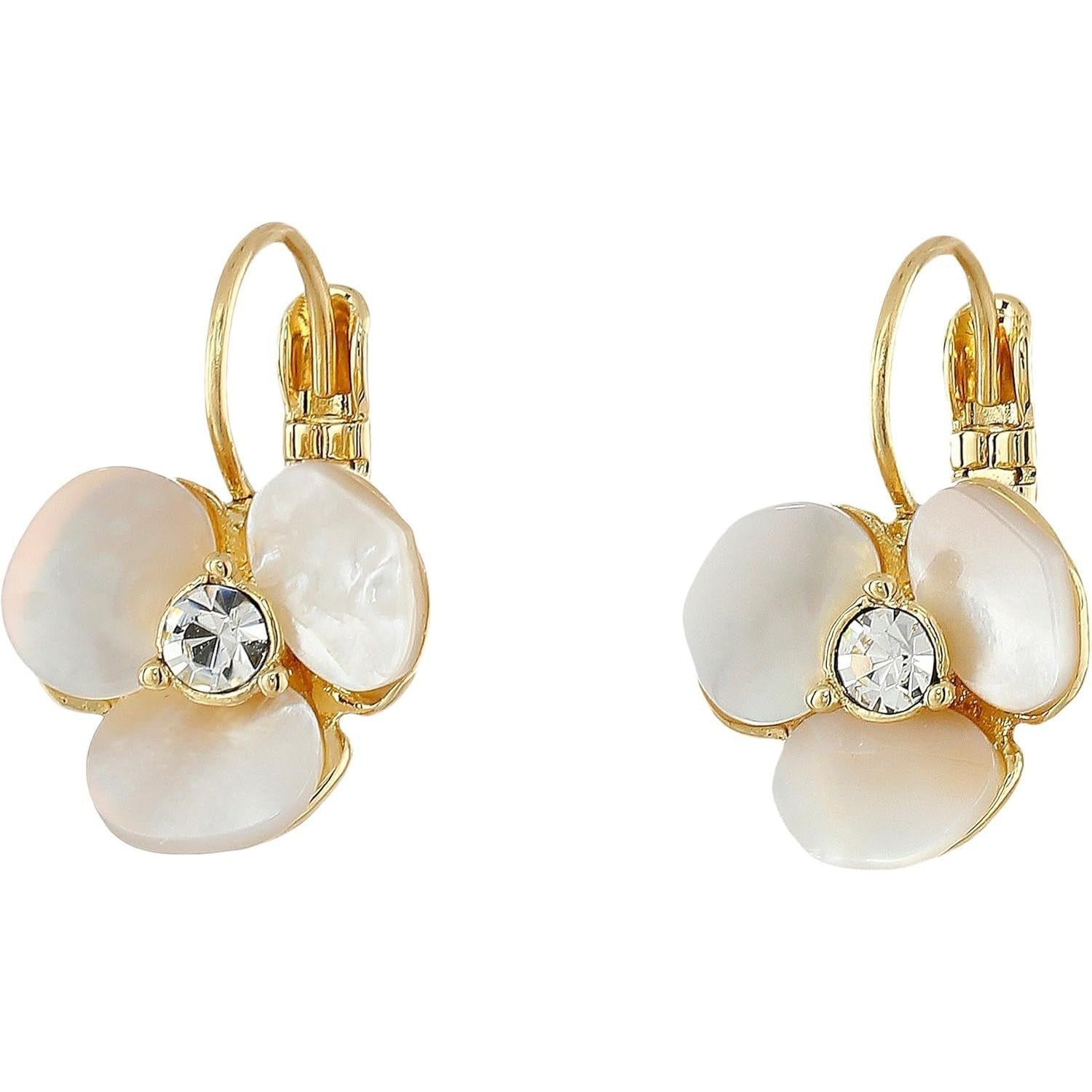 Kate Spade New York Womens Disco Pansy Leverbacks - My Store