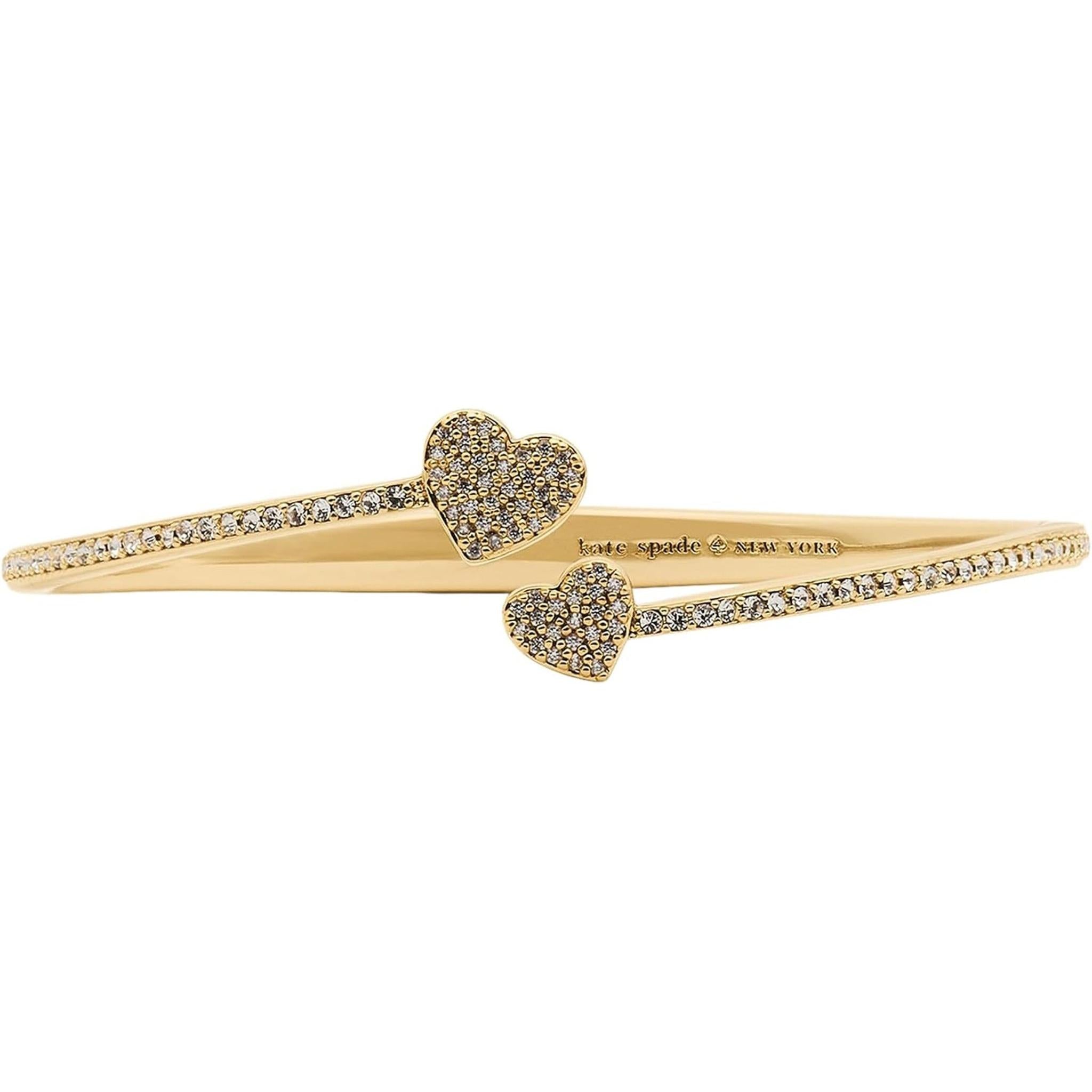 Kate Spade New York Yours Truly Pave Open Hinge Cuff - My Store