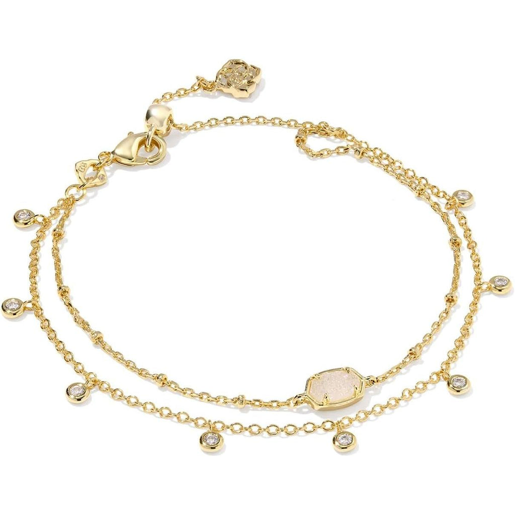 Kendra Scott Emilie Crystal Multi Strand Bracelet, Fashion Jewelry for Women - My Store