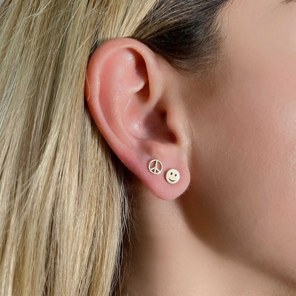 Peace Stud Earrings - My Store