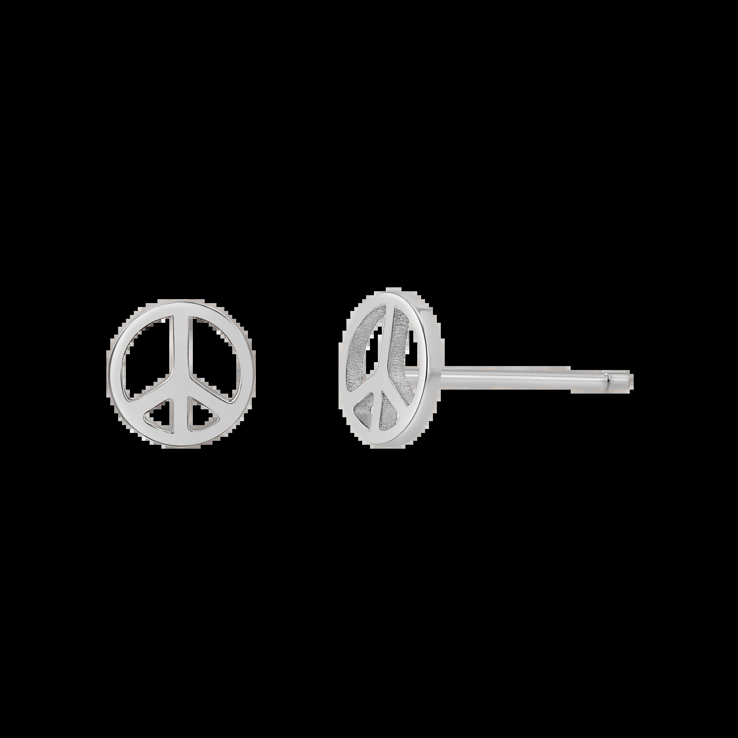 Peace Stud Earrings - My Store