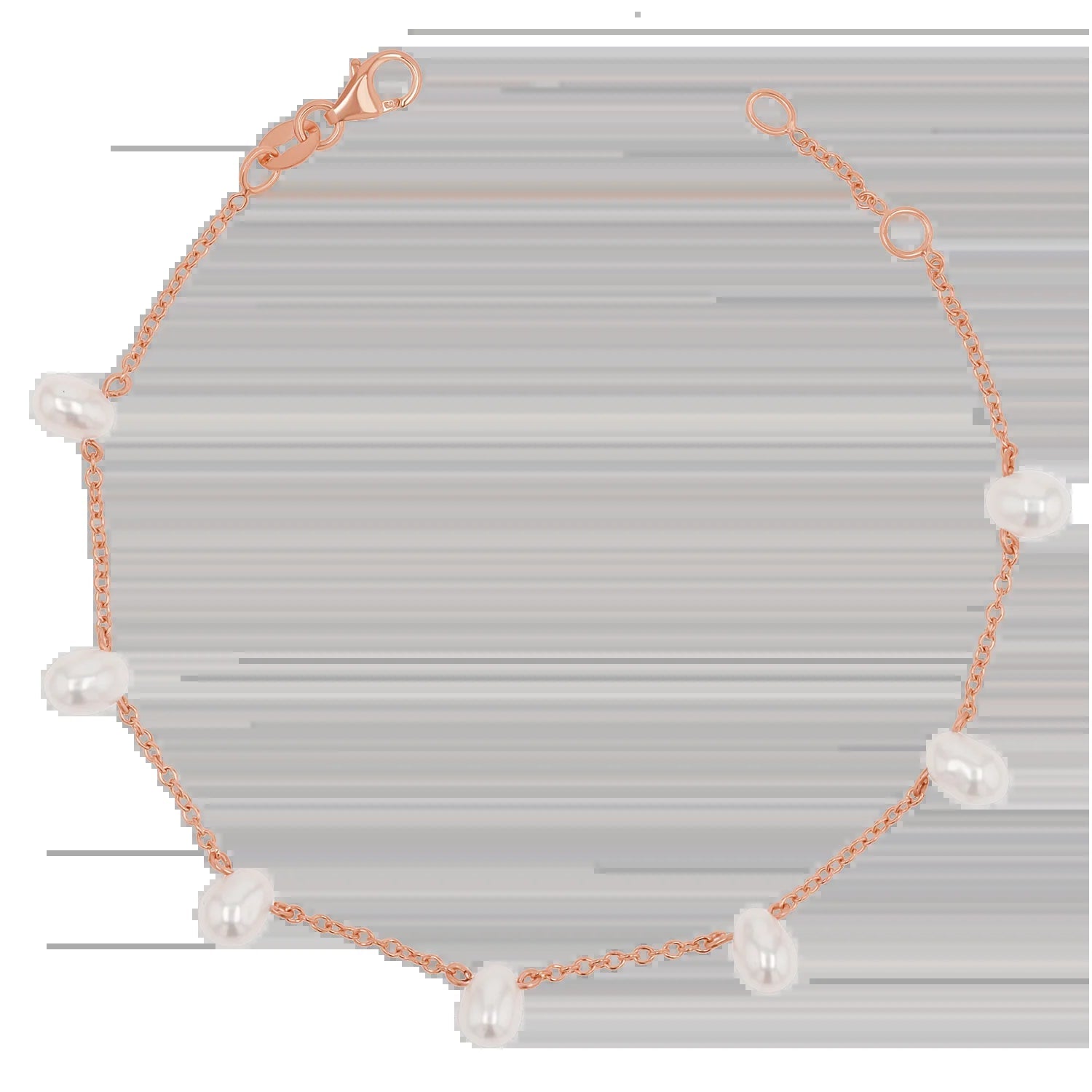 Pearl Drop Station Bracelet - My Store