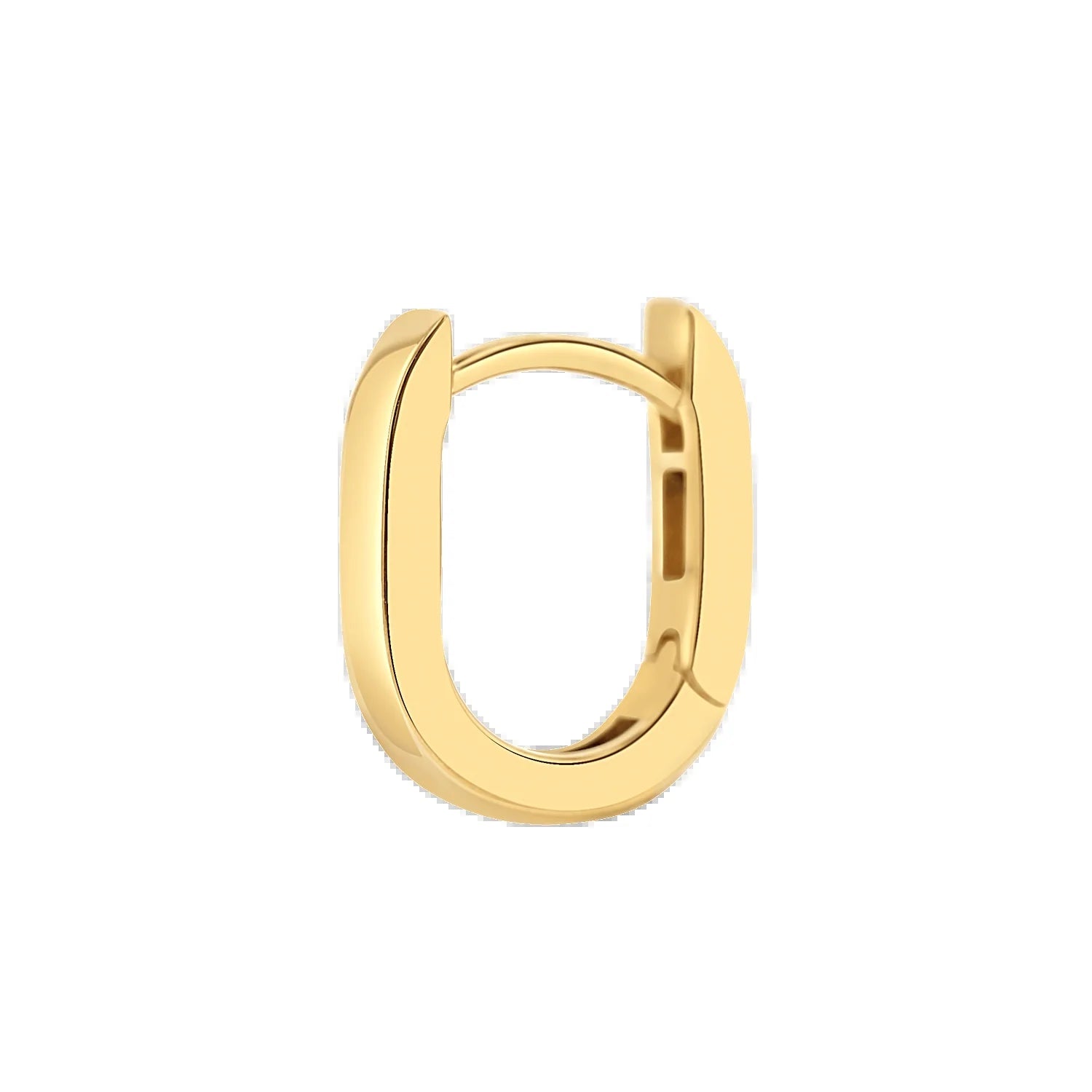 Petite Paperclip Huggie Hoop Earrings - My Store