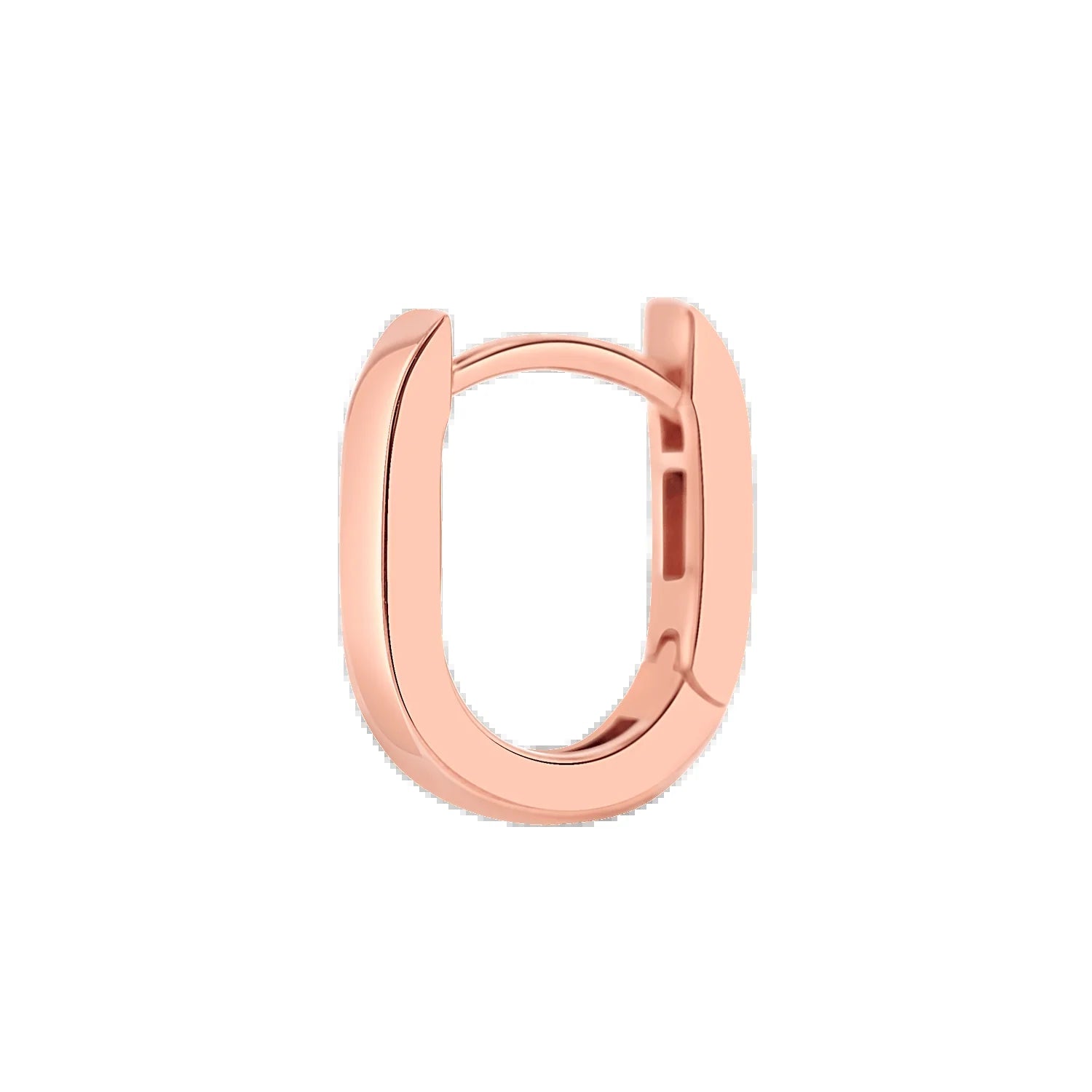 Petite Paperclip Huggie Hoop Earrings - My Store