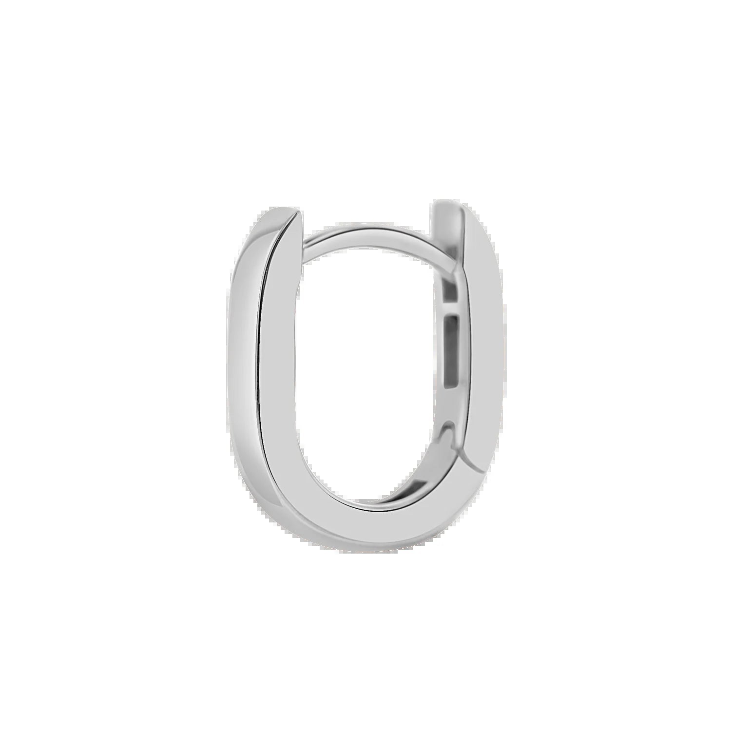Petite Paperclip Huggie Hoop Earrings - My Store