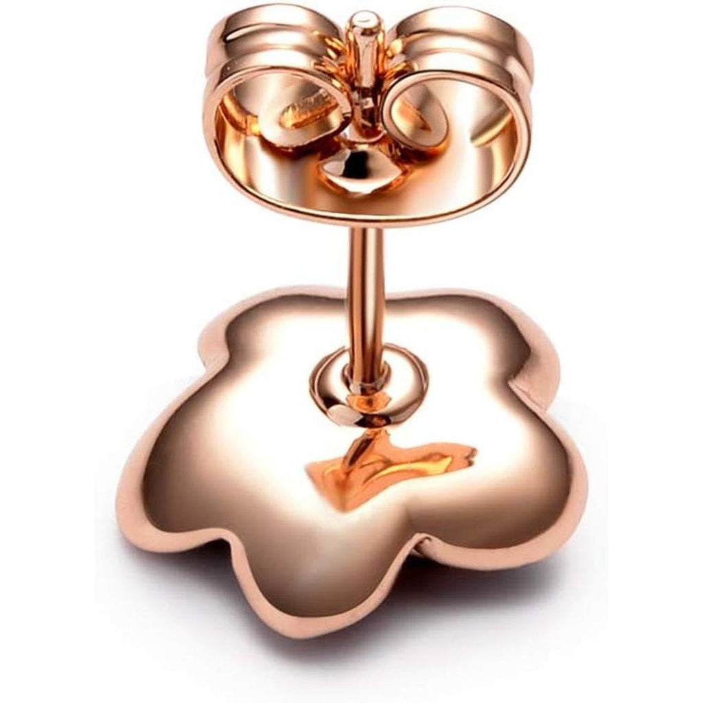 Rose Flower Stud Earrings for Women Sensitive Ears, Hypoallergenic Cute Gold and Silver Rose Flower Earrings Studs for Women Nickel Free - My Store