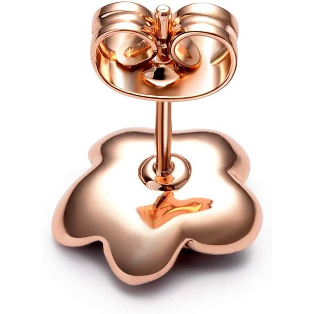 Rose Flower Stud Earrings for Women Sensitive Ears, Hypoallergenic Cute Gold and Silver Rose Flower Earrings Studs for Women Nickel Free - My Store