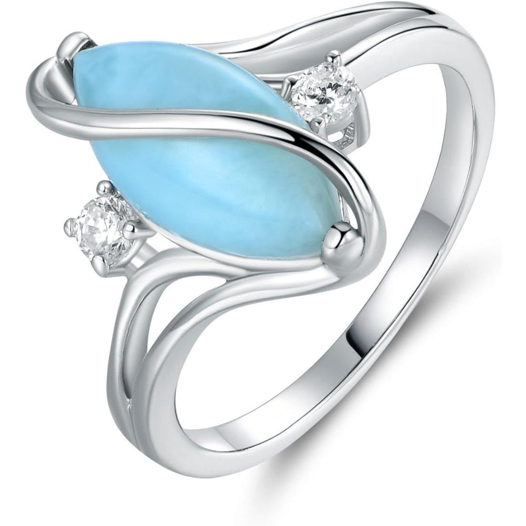 Rose Gold & White Gold Plated Created Ruby, White Fire Opal & Cubic Zirconia Accents Ring - My Store
