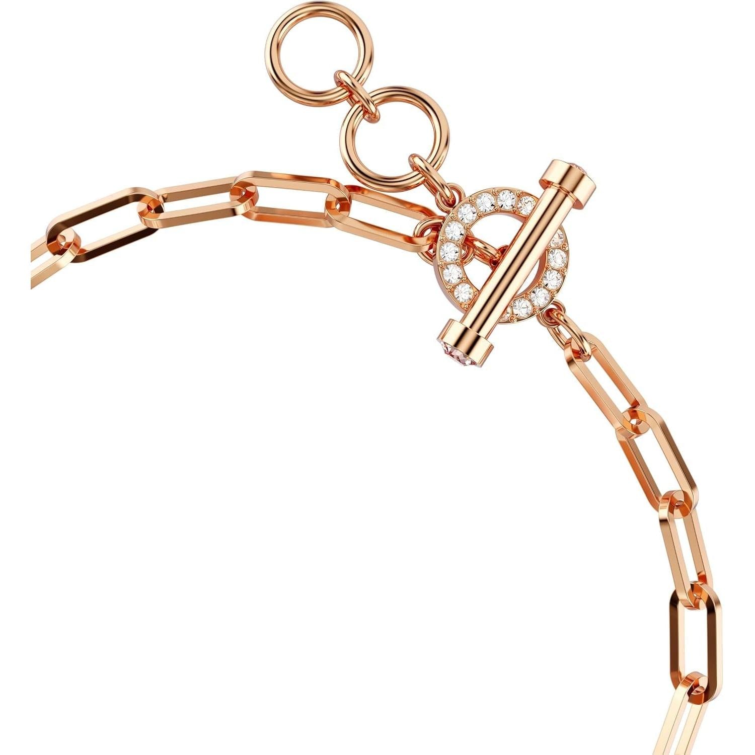 Swarovski Teddy Bracelet Bear, Pink, Rose Gold-Tone Finish - My Store
