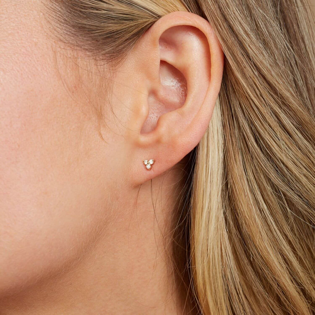 Trio Diamond Studs - My Store