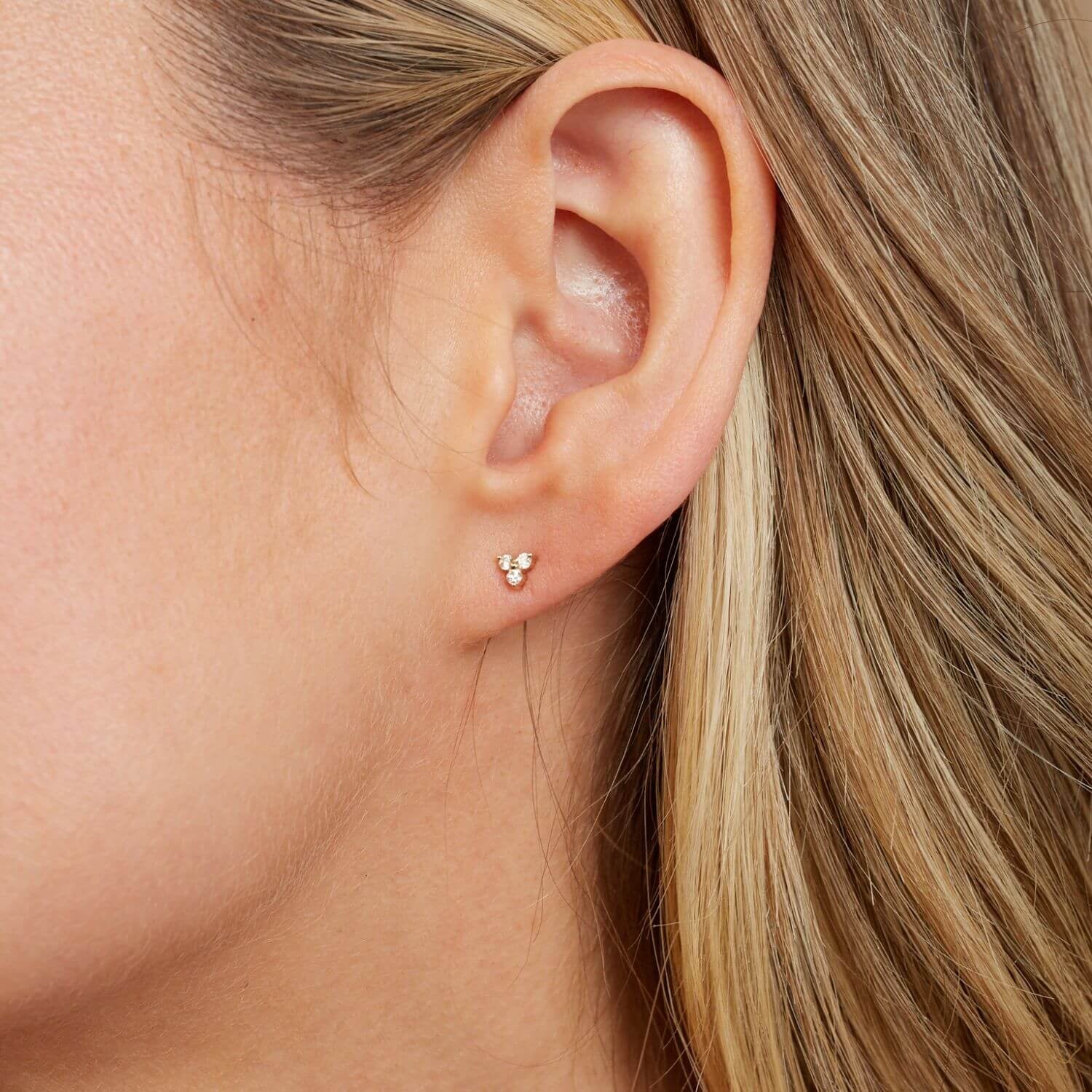 Trio Diamond Studs - My Store