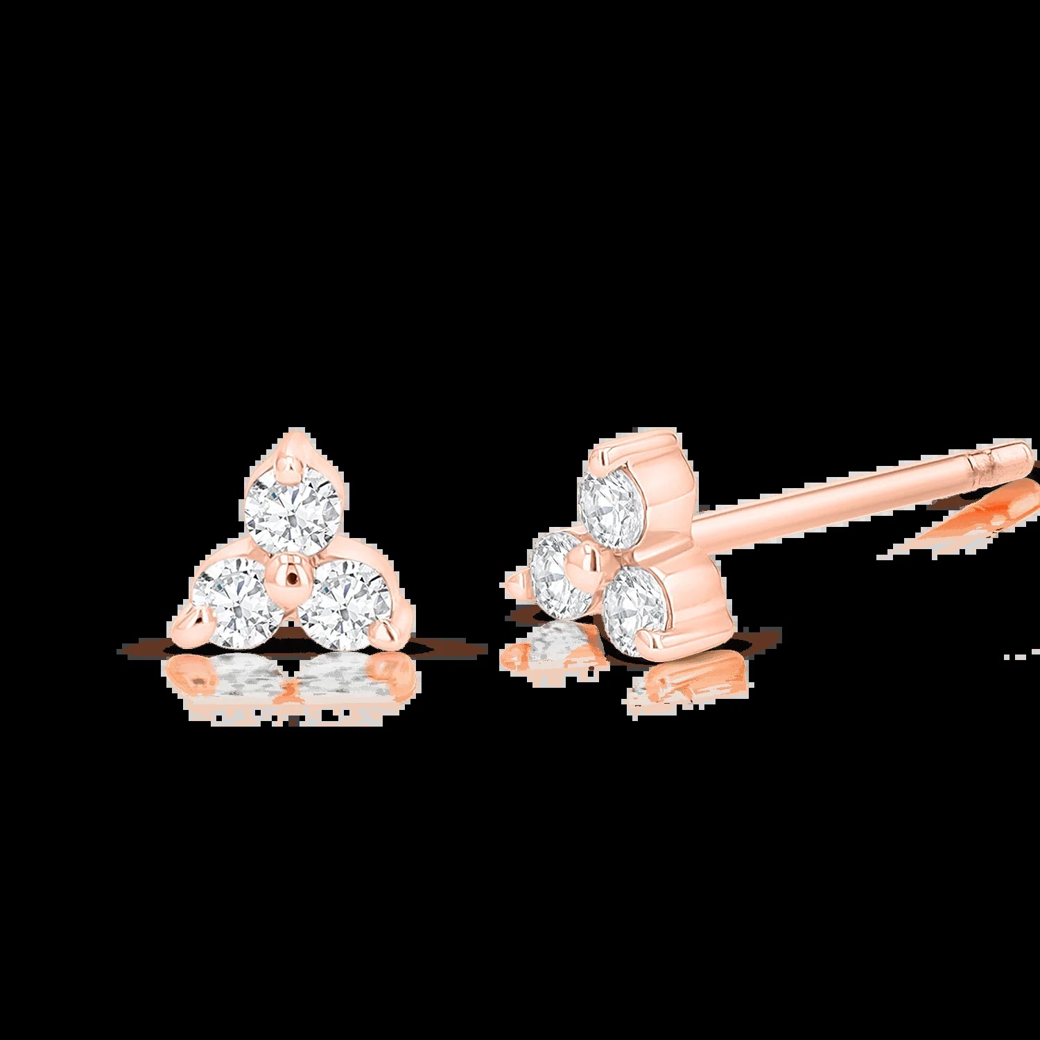 Trio Diamond Studs - My Store