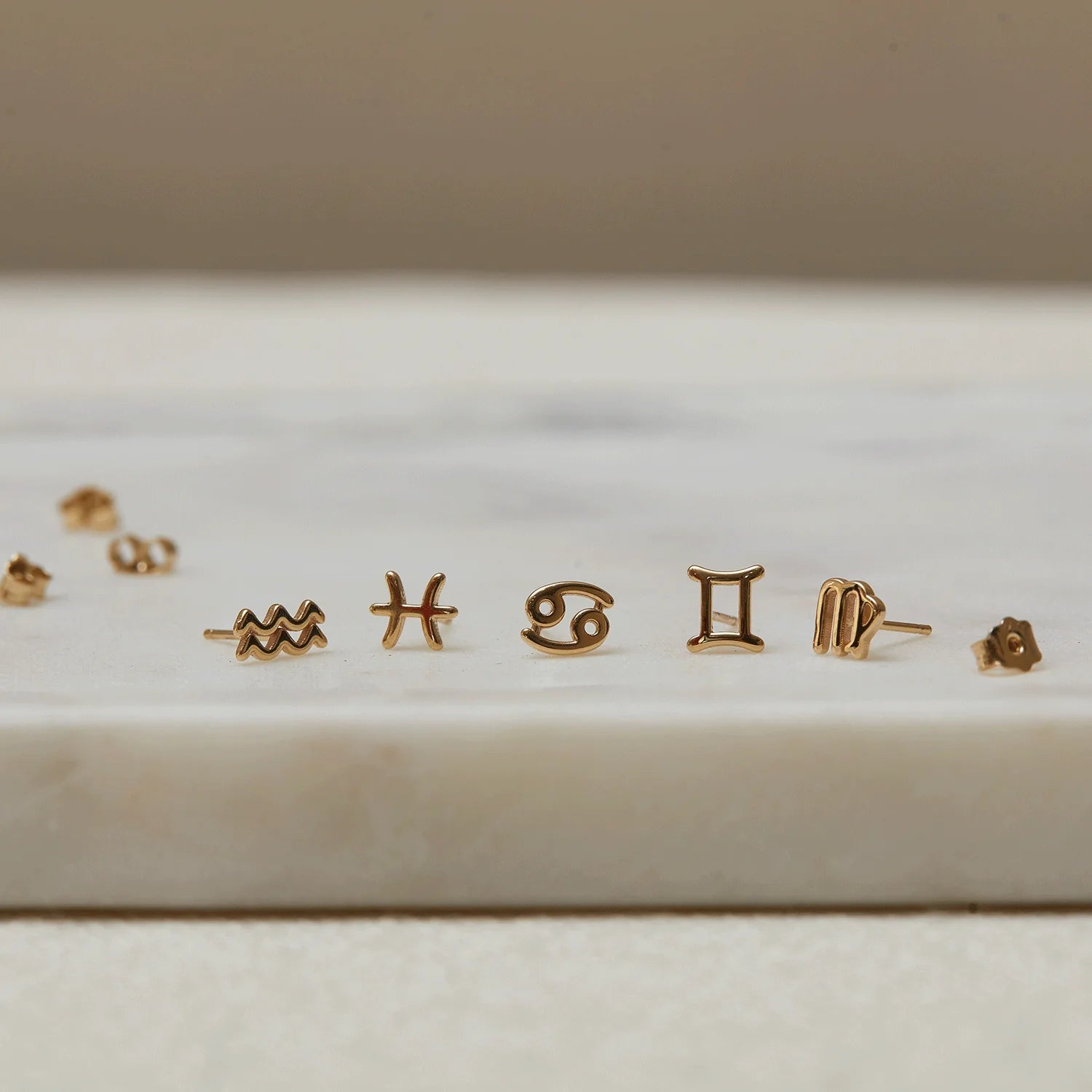 Zodiac Stud Earrings - My Store